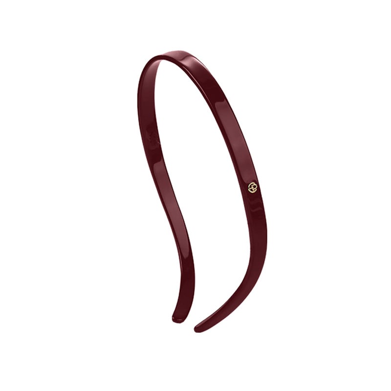 EVITA PERONI Hair Band Wine Red Comfortable Headbands for Women Fashion Thin Headbands Non Slip Designed for Eyewear No Pressure No Headache HairWear Accessories for Glasses Ideal Gift for Her