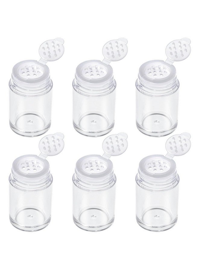 RAYNAG 6 Pieces Mini Empty Loose Powder Bottle Travel Cosmetic Glitter Powder Eye Shadow Powder Box With Sifter And Lids (12 Holes) - Image 2