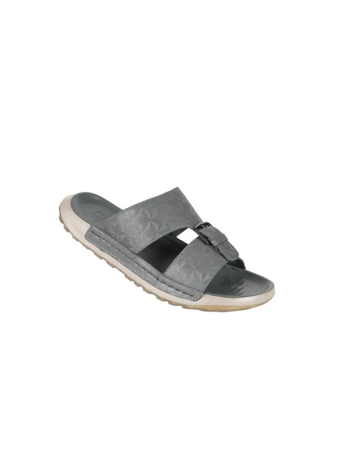 barjeel uno 008-3628 Barjeel Uno Mens Casual Sandals 23218-3 Grey