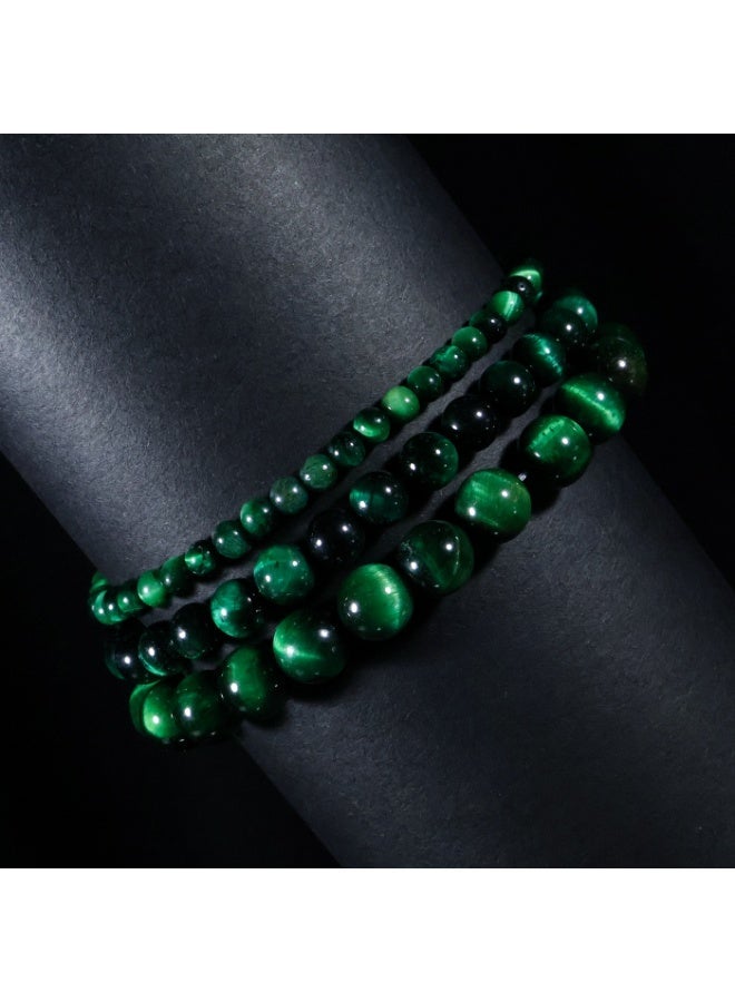 OZO DESIGN Emerald Tiger Eye Bracelet - Image 2