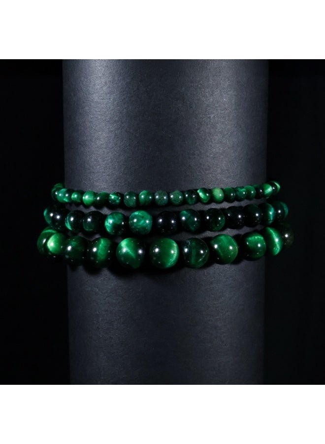 OZO DESIGN Emerald Tiger Eye Bracelet - Image 1