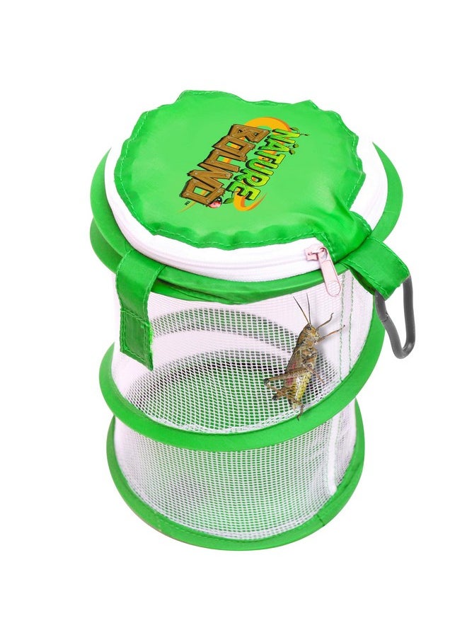 Nature Bound Nb528 Pop Up Critter Catcher Habitat Kit With Carabiner Clip & Zipper Lid One Size Green  - Image 1