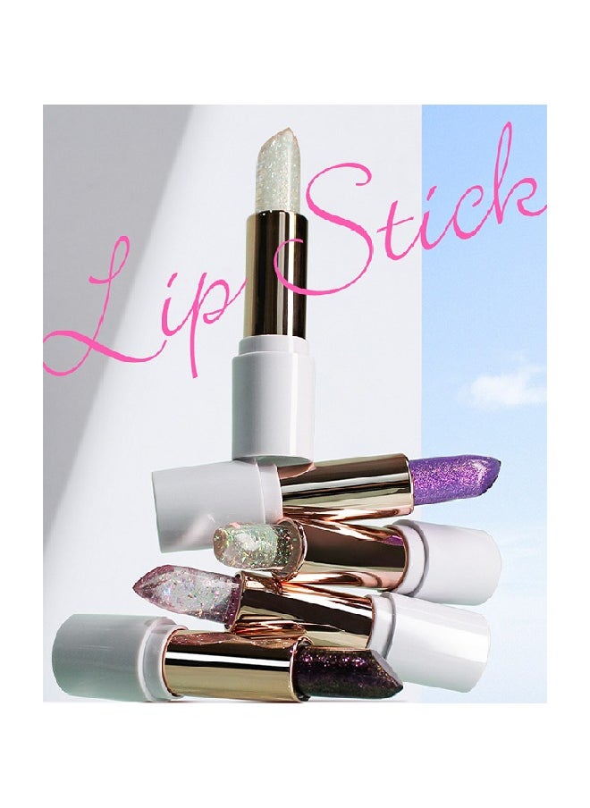 Julystar Color Changing Lipstick- Jelly Magic Color Changing Lipstick,PH Clear Temperature Color Changing Lip Gloss,Lip Balm,Long Lasting Nourishing Moisturizing Lip Stick#01  - Image 4