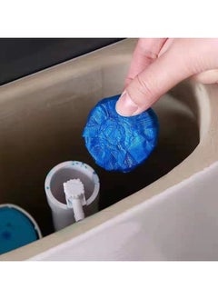 Goodern 20 Pcs Toilet Bowl Cleaner,Blue Toilet Bowl Cleaners Block Toilet Refresher Toilet Cleaning Block,Powerful Bathroom Toilet Tank Cleaner Deodorizer Bathroom Cleaner With Rich Foam And Fragrance  - Image 3