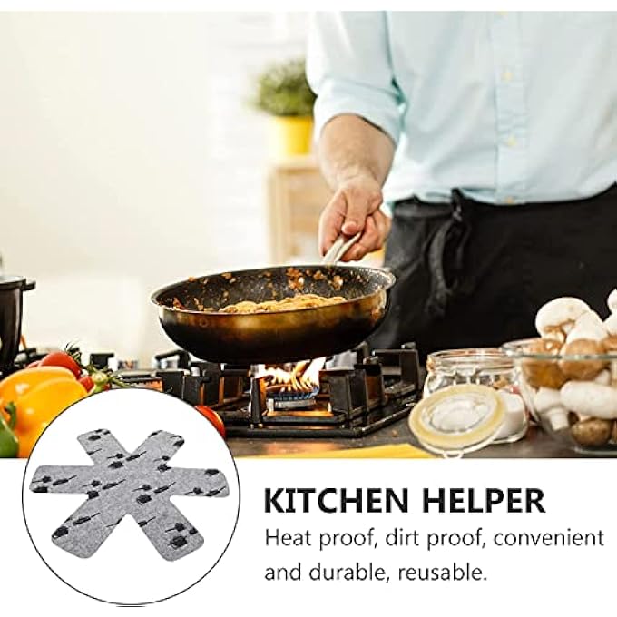 SYOSI Pot And Pan Protectors 4Pcs Larger Thicker Pot Dividers PadsStacking Pan ProtectorsPan Separators Pads For Protecting And Separating Pots And Pans Prevent Scratching Separate And Marring - Image 4