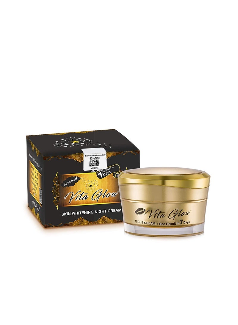 Vita Glow Advanced Formula Vita Glow Night Cream – Get Radiant and Glowing Skin Overnight