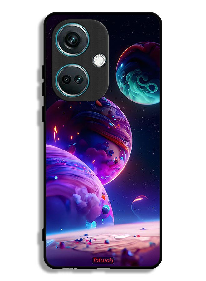 Tolwak OnePlus Nord CE3 Protective Case Cover Planet Pattern - Image 1