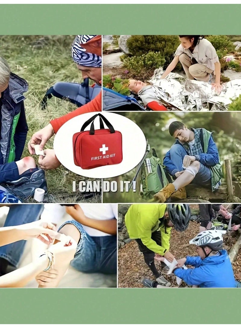 Outdoor First Aid Kit - Portable Bag For Hunting, Hiking, Camping - Includes EmergencySupplies And Accessories For Multi-Purpose Use - Image 4