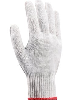 LAWAZIM Gloves - 8 Pairs, 34.5g - Seamless Knit Work Gloves with Wrist Protection and Breathable Cotton Fabric - Ideal for Construction, Mechanics, Warehouse, Industrial, Gardening, and Automotive  - Image 5