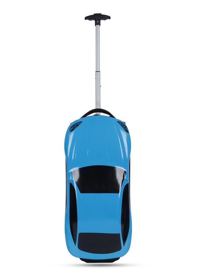 Polo Class Ride On Trolley Bags for Kids,Hardside Trolley Bags for Kids, Ride On Trolley Bag for Kids (Blue) - Image 2