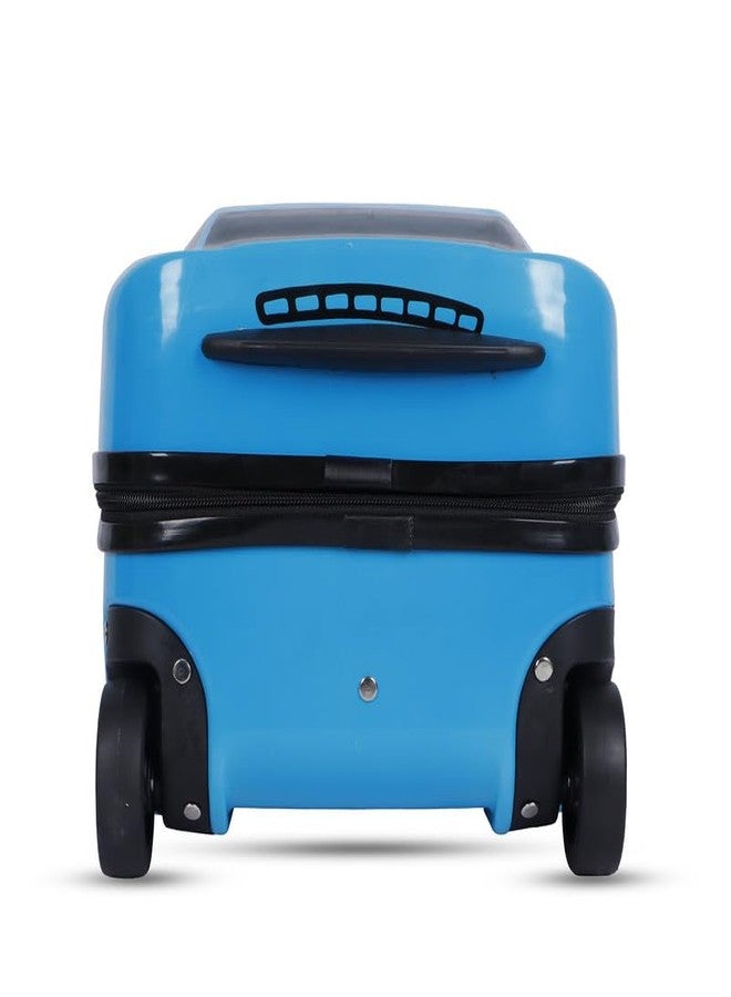 Polo Class Ride On Trolley Bags for Kids,Hardside Trolley Bags for Kids, Ride On Trolley Bag for Kids (Blue) - Image 4