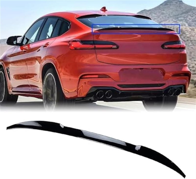 Vuzmode Gloss Black Rear Trunk Spoiler for X4 G02 - Image 2