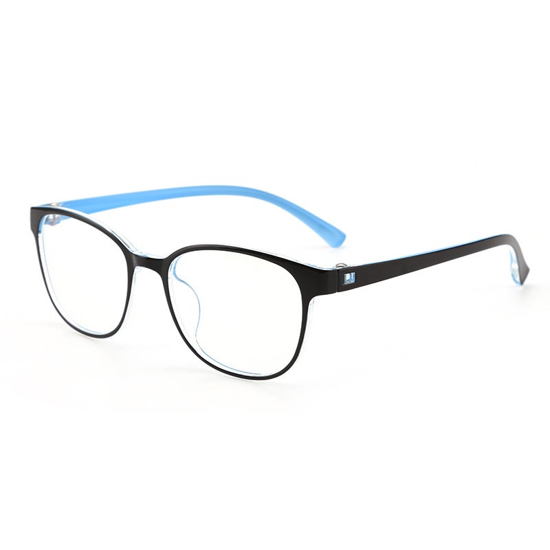 Youth anti-blue light glasses tide big children anti-blue light glasses frame TR90 oval frame frame wholesale KY58036 - Image 4