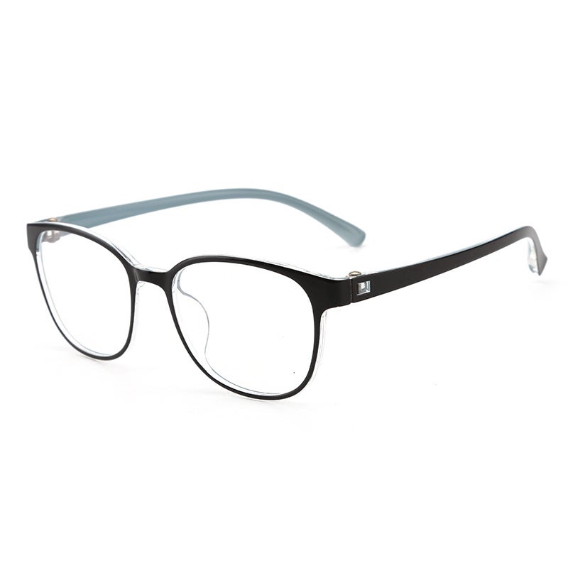 Youth anti-blue light glasses tide big children anti-blue light glasses frame TR90 oval frame frame wholesale KY58036 - Image 5