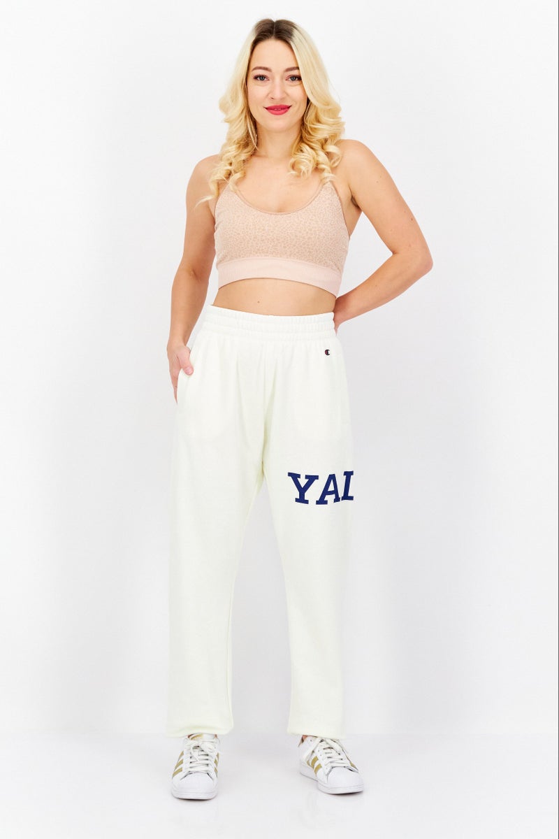 Champion Women Sportswear Fit Training Sweatpants, Cream  - Image 2