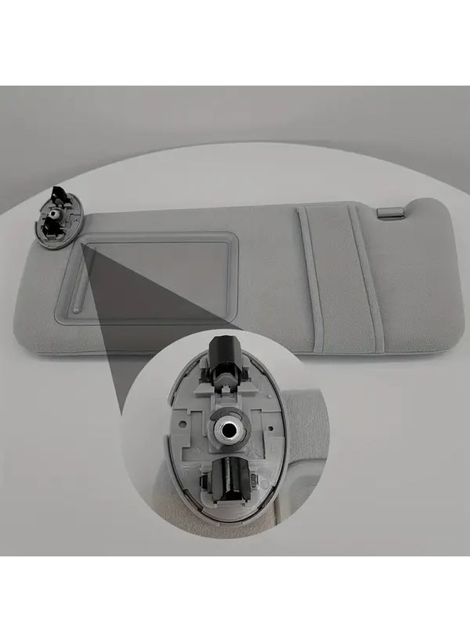 For Toyota Camry Sun Visor Replacement 2007 2008 2009 2010 2011 Without Light Driver And Passenger Side 1 Pair Precision Design Durable Sun Shield High Quality Plastic - Image 2