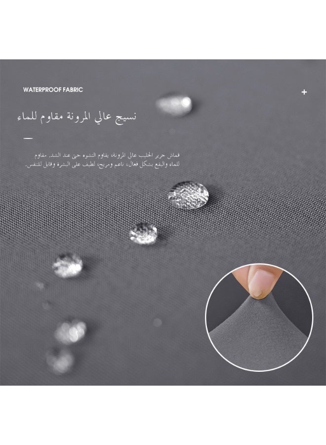 Stretch Waterproof Milk Velvet Cloth Club Sofa Cover Round Cover Dust Cover - Image 2