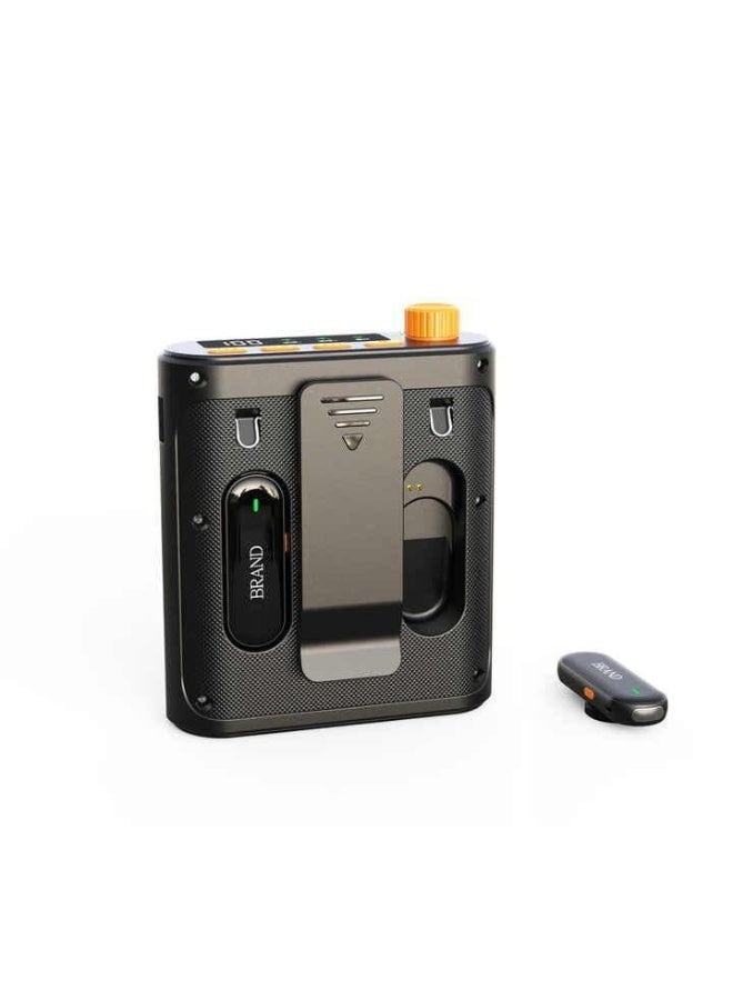 Mini Wireless Voice Amplifier with Bluetooth & Lavalier Microphone – Rechargeable Speaker for Teachers, Trainers, Coaches, Guides  - Image 1