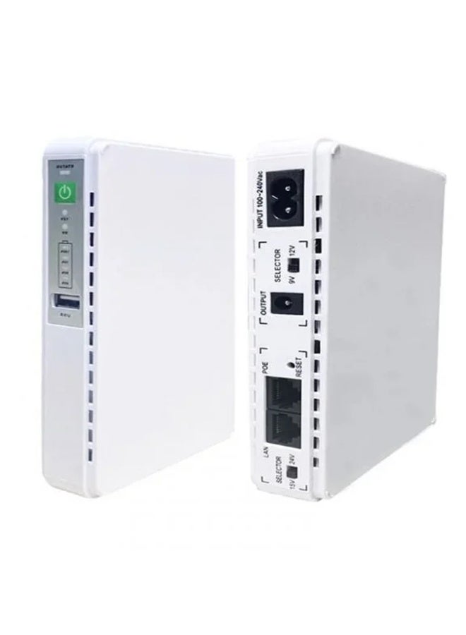 MINI DC UPS 8800mah Multipurpose Power bank /mini-ups, Poe 430p For Wifi Router And Cctv - Image 2