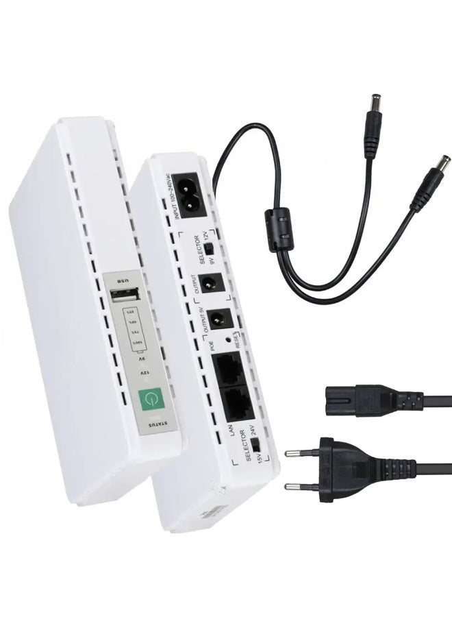 MINI DC UPS 8800mah Multipurpose Power bank /mini-ups, Poe 430p For Wifi Router And Cctv - Image 1