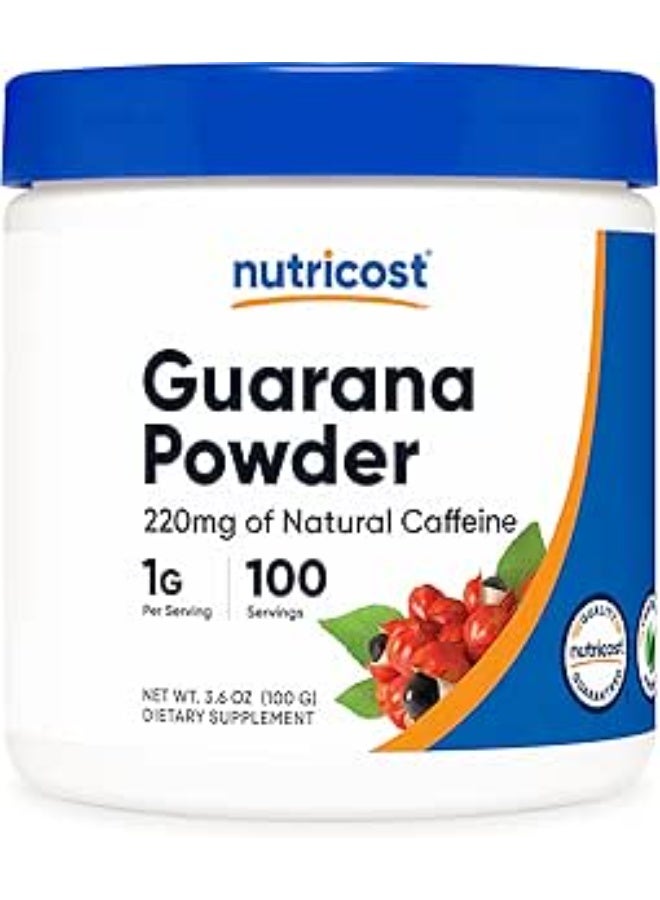 نوتريكوست، مسحوق الغوارانا، 3.5 أونصة (100 غرام) - Image 1