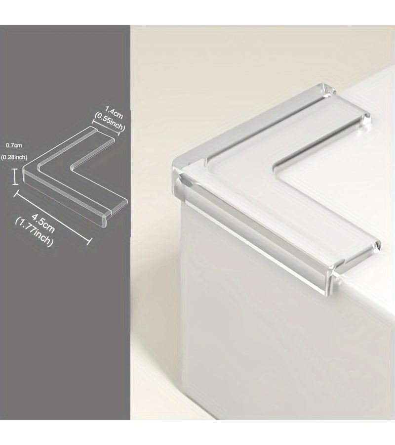 6/12 Corner Bumpers For Door Window Protection Cabinet Table - Image 2