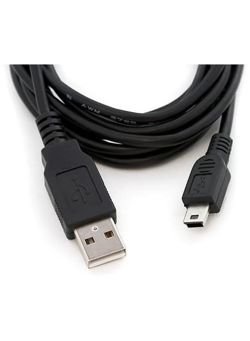 Micro USB Cable 2M,USB to Micro USB 2.0 Android Charging Cord Transfer Wire Data Cable Compatible with Canon Rebel Camcorder,Vixia PC Computer Interface-Black - Image 4