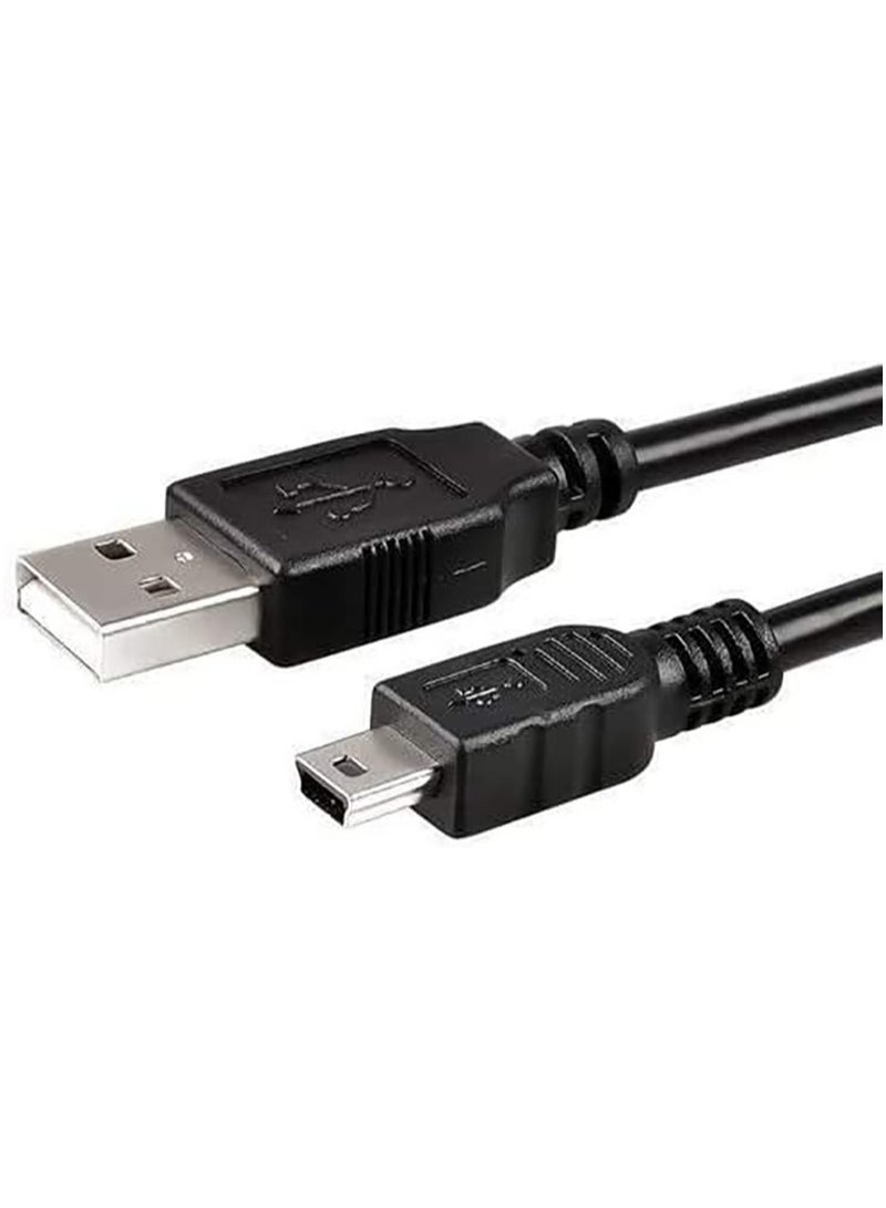 Micro USB Cable 2M,USB to Micro USB 2.0 Android Charging Cord Transfer Wire Data Cable Compatible with Canon Rebel Camcorder,Vixia PC Computer Interface-Black - Image 1