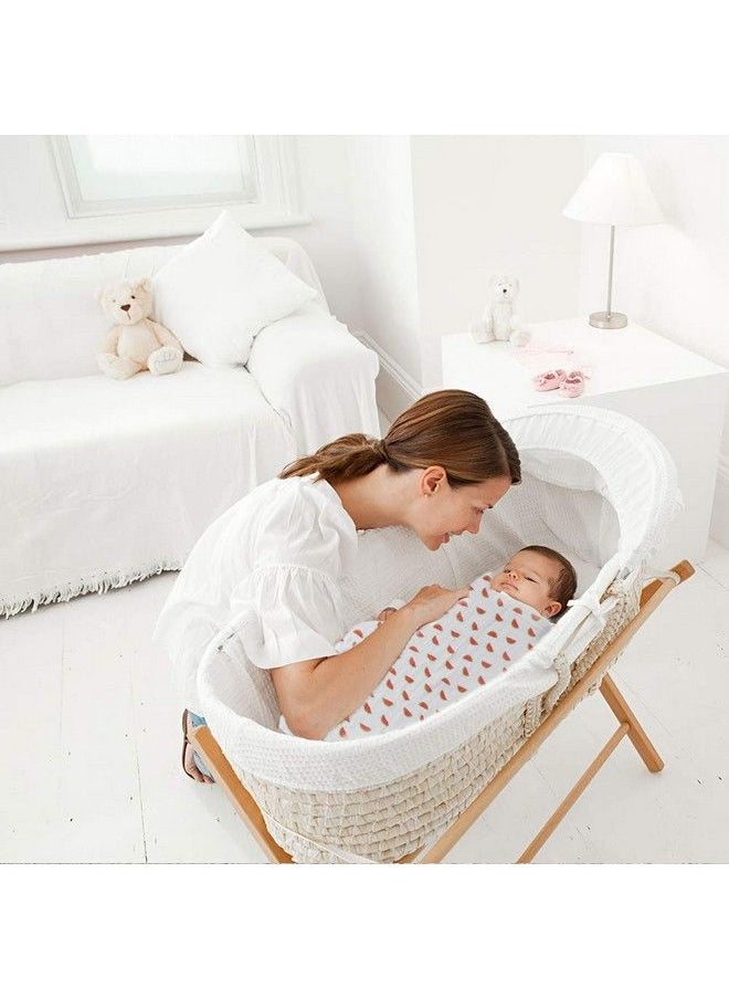 MOM'S HOME Organic Cotton Super Soft Baby Muslin Cloth Swaddle012 Monthspack Of 3Animal  - Image 5