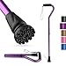 GPTCAMP Walking Cane and Walking Stick for Men WomenLightweight Folding Canes with Offset Soft Cushioned HandleAdjustableCollapsibleMobility Leg Surgery Recovery Purple - Image 1
