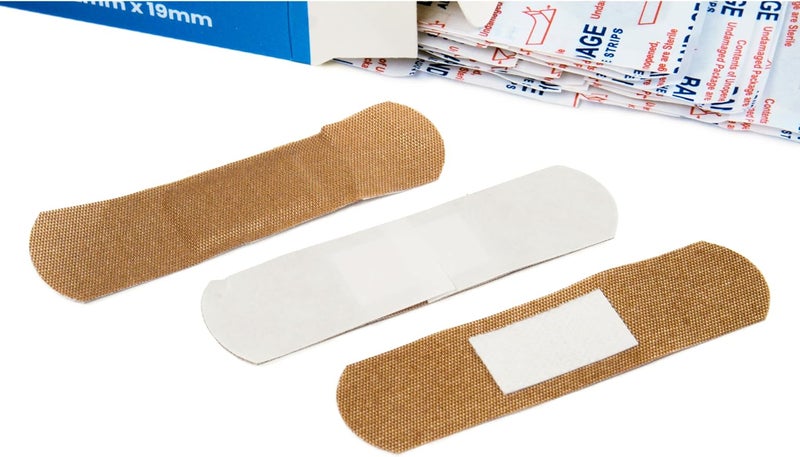 Flexible Fabric Adhesive Bandages Comfortable Flexible Protection and Wound Care for Minor Cuts and Scrapes Pad Designed to Cushion Painful Wounds 100 Count One Size - Image 4