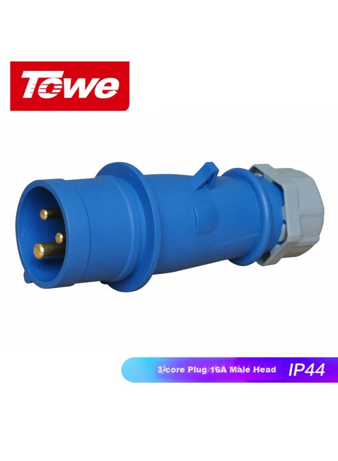 Towe 16a Industrial Connector, Industrial Plug And Socket, Server Room Pdu, Aviation Plug And Socket Coupler - Image 2