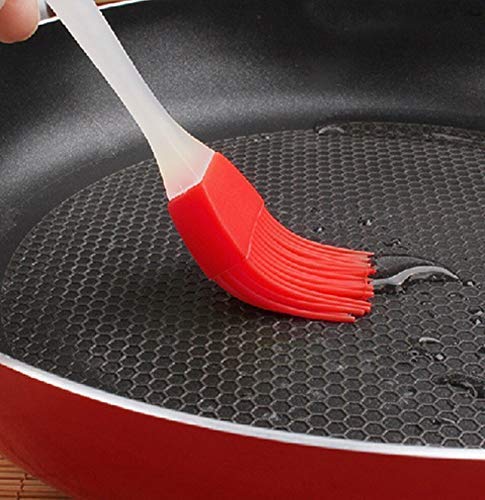 DiBha Round Shape Cake Pan Bakeware Combo 500 Grams Cake Maker Mould and Oil Brush with Muffin Trey 6 Slots - Image 4