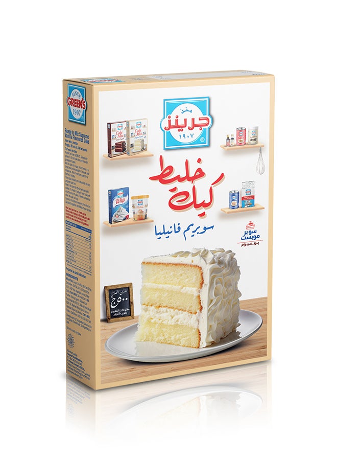 Green's Cake Mix Vanilla 500g - Image 2