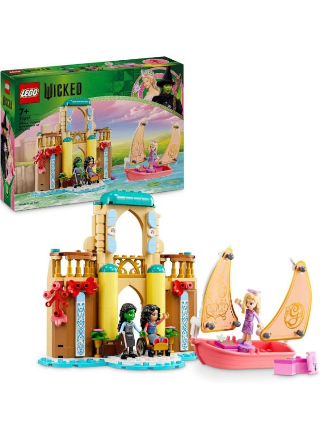 LEGO Glinda, Elphaba & Nessarose at Shiz University Building Toy - 304 Pcs  - Image 1