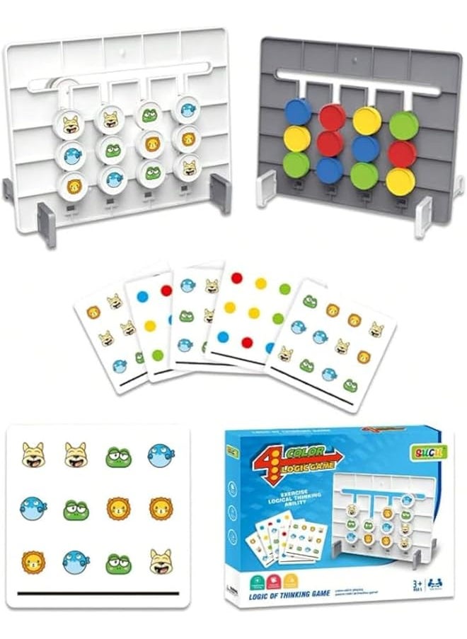 Color And Shape Matching Game 4 Colors With Bilateral Logic Match And Similar Plates And Animals With Educational Cover Brain Training Game For Kids 3 10 Years Old - pzsku/Z066C00153633D3C016C8Z/45/_/1740916099/83837d00-32e0-4d46-a26f-e71d4d29f6e2