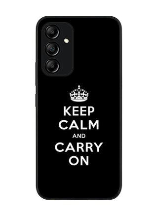 Rugged Black edge case for Samsung Galaxy A54 5G Slim fit Soft Case Flexible Rubber Edges Anti Drop TPU Gel Thin Cover - Keep calm and carry on - pzsku/Z066C0BE6DA92DD3A709AZ/45/_/1678774210/0e8c5269-2d7f-4fec-b331-3f22ead2df79