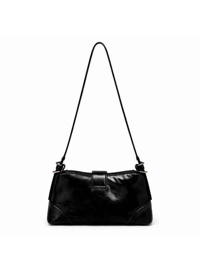 Small black women's shoulder bag - Image 3