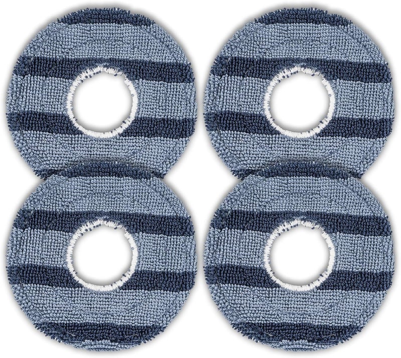 CHAIN PEAK (4 Pack) C20 Omni Mop Pads Compatible with Eufy C20 Omni Robot Vacuum Cleaner, Washable Mop Cloth Accessories Kit, C20 Omni Mop Pad Refill, Replacement Parts - Image 1