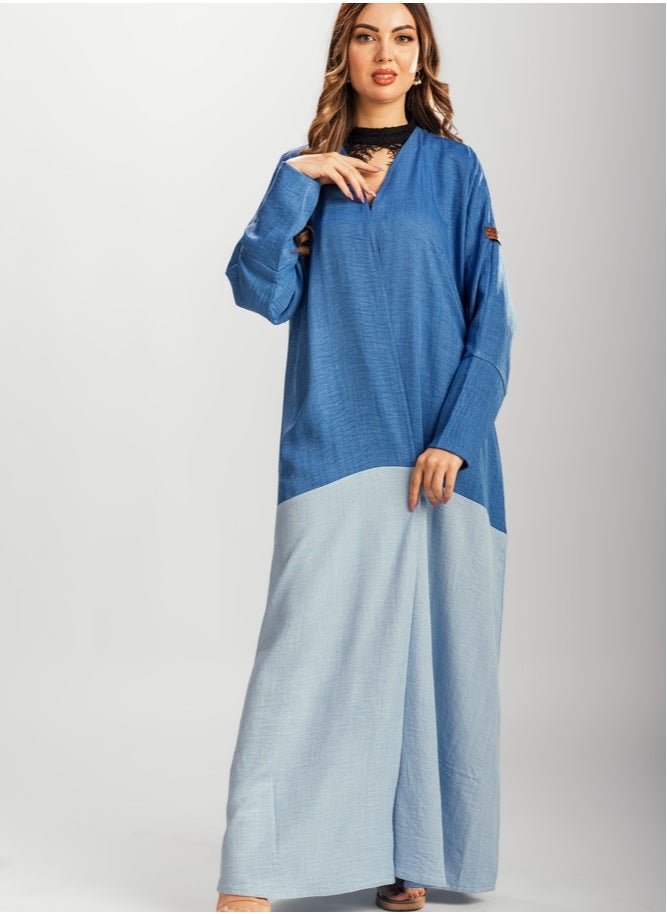 Generic - Elegant linen abaya designed to highlight your distinctive taste - Image 1