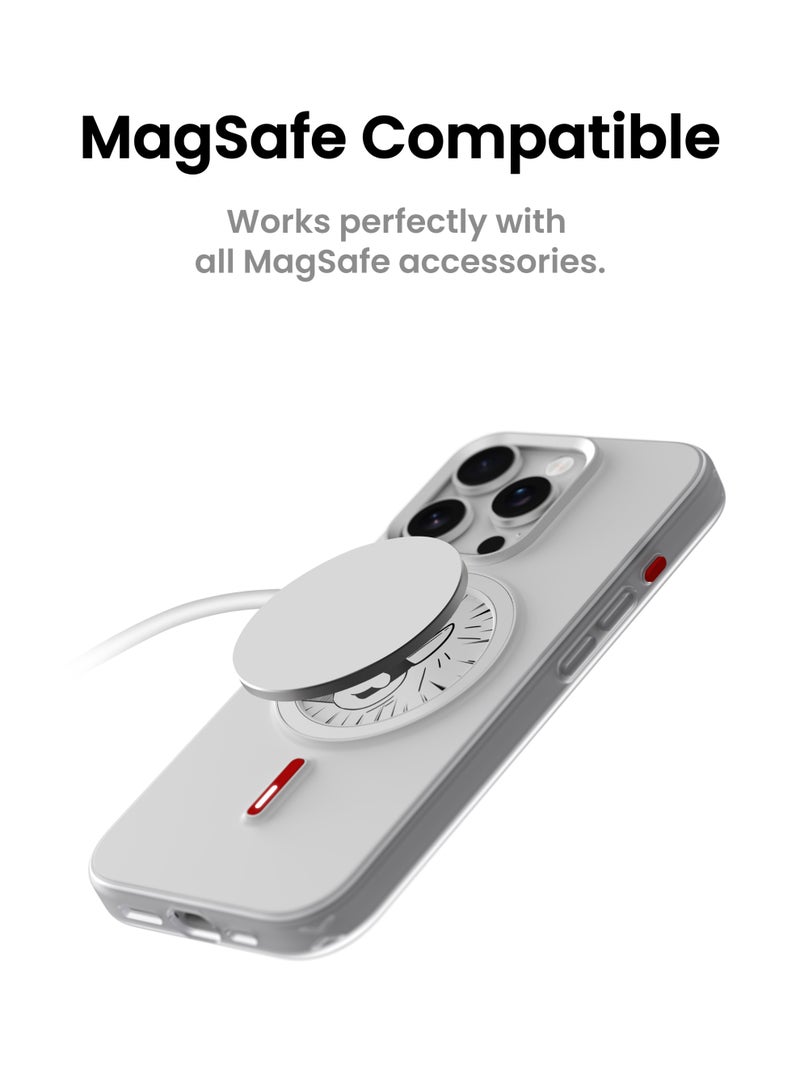 Xtrem iPhone 16 Magnetic NFC E-Ink Display Case – MagSafe Compatible Customizable Screen Cover with Wireless Charging Support – Unique Smart Back Cover | Oeli Xtrem - White - Image 5