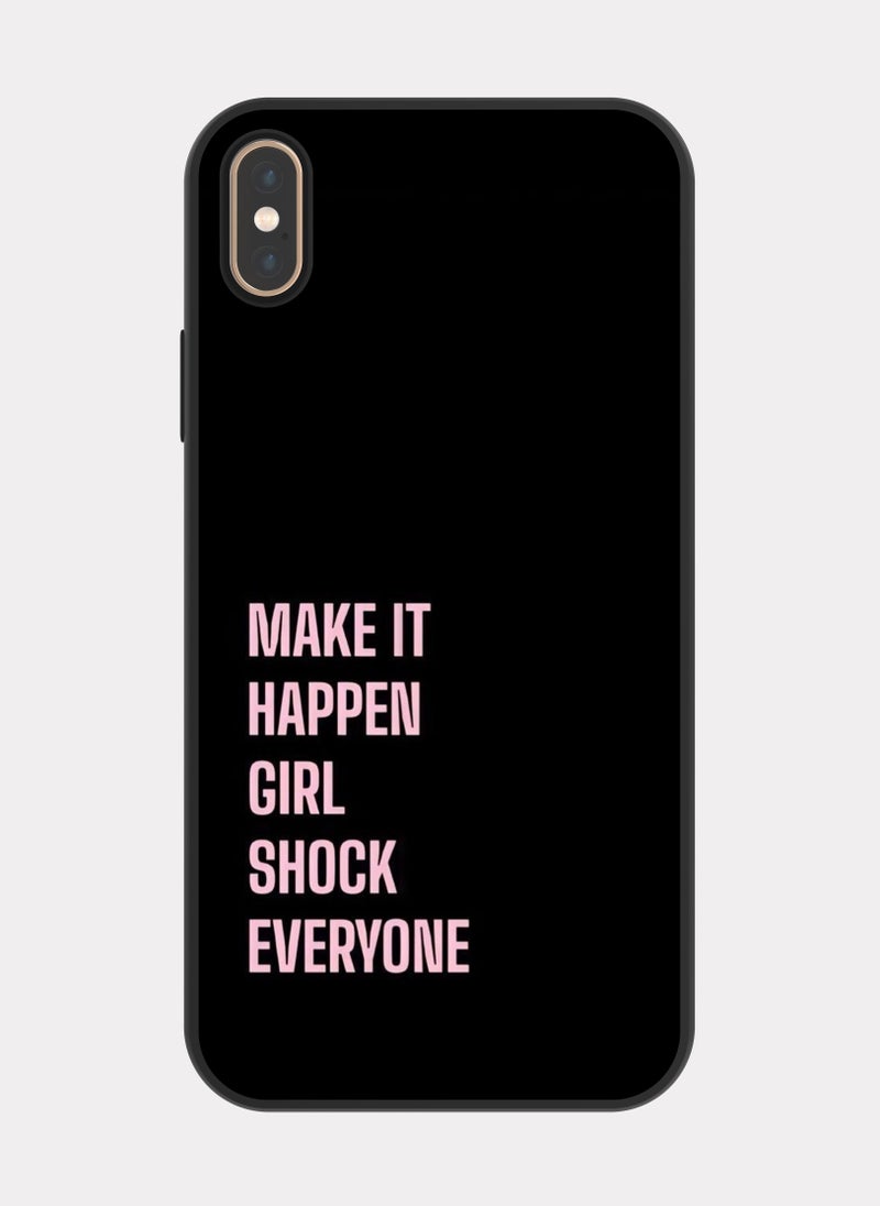 PXLAAT iPhone X MAX case cover English Quote - Image 1