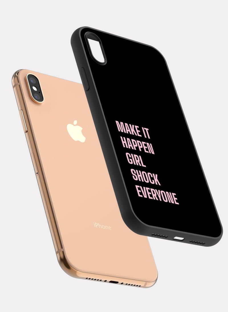 PXLAAT iPhone X MAX case cover English Quote - Image 2