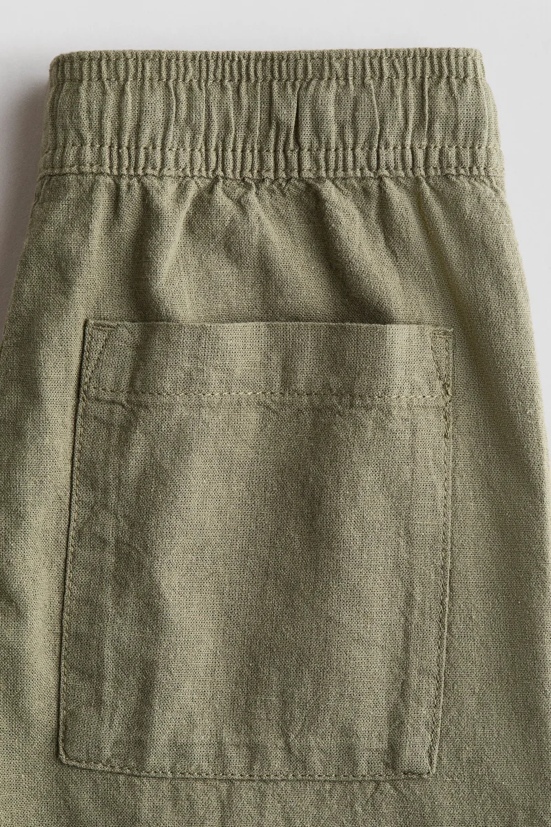 H&M Linen-blend trousers