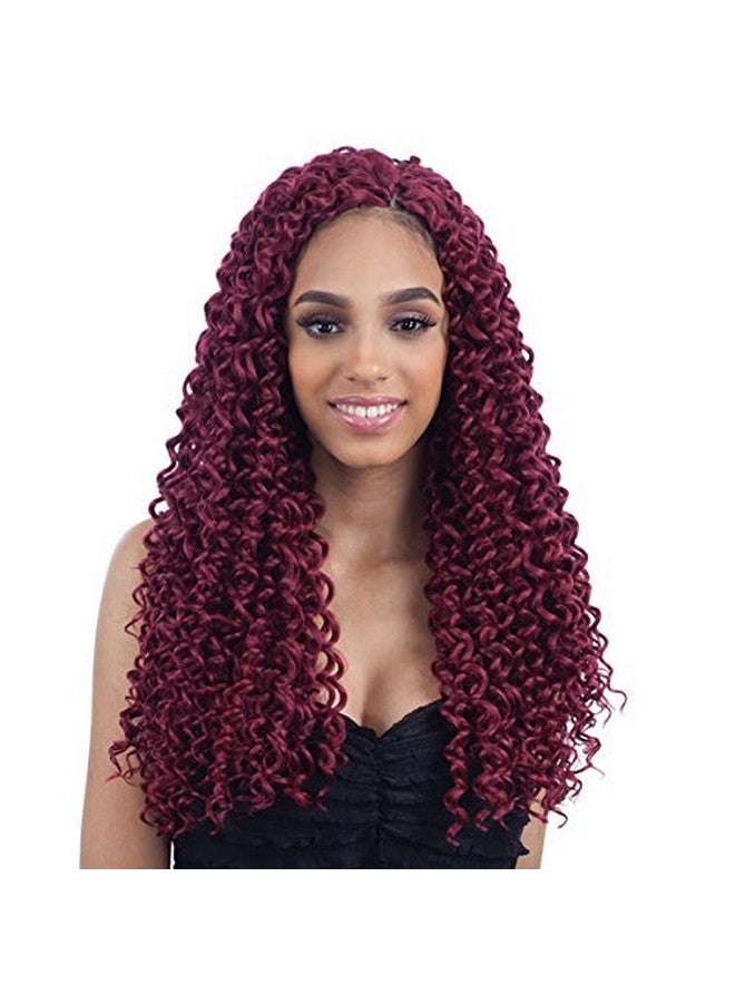 Freetress Beach Curl 18" (1B Off Black) Freetress Synthetic Crochet Braid  - Image 2