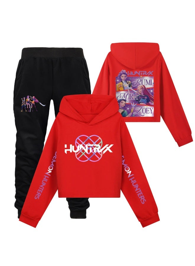 general Kpop Demon-Hunting Girls Group Sweatshirt Set - Image 1