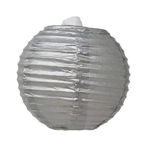 Pop the Party Mini Diwali Lanterns 3inch Silver Set of 10 Hanging Decorations for Weddings Parties Home Dcor - Image 2