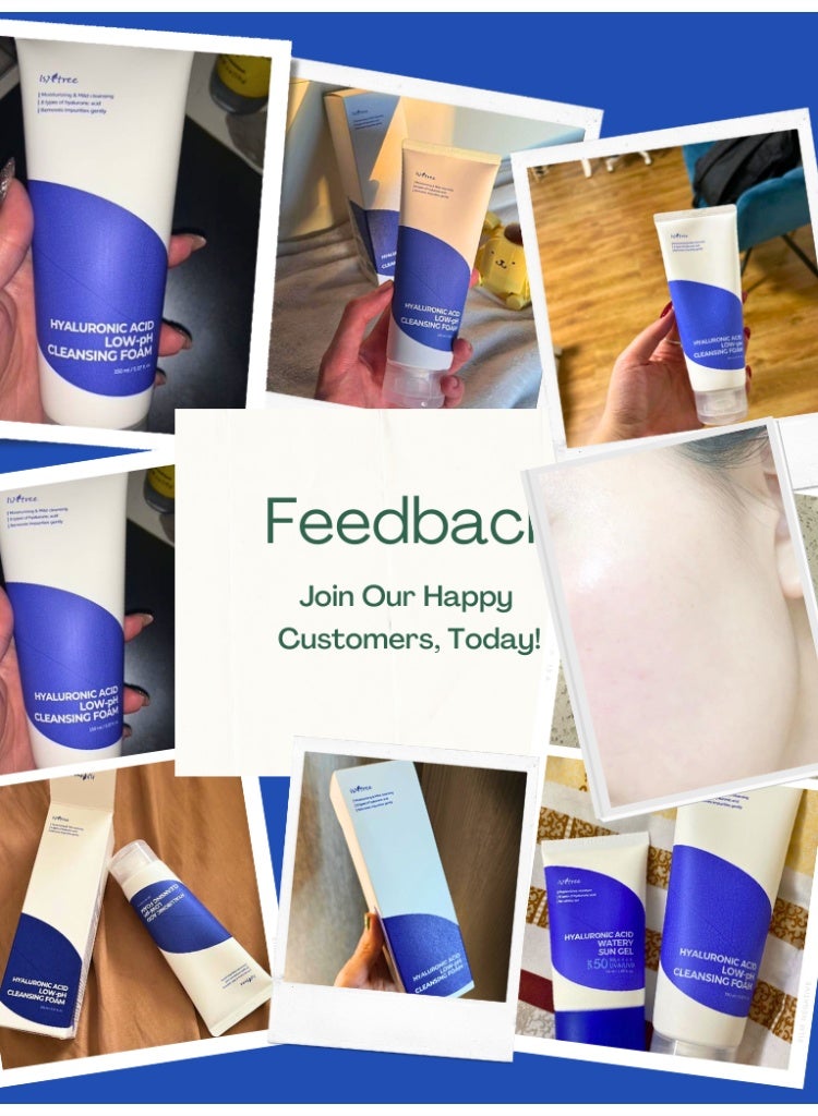 Isntree Hyaluronic Acid Low pH Cleansing Foam for Deep Hydration & Gentle Daily Cleansing - Image 2