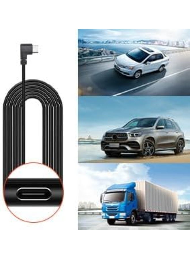 REDTIGER Dash Cam Hardwire Kit USB C Port, Dashboard Camera Car Charger Cable Kit 12V- 24V to 5V w/Fuse Kit, Low Voltage Protection for Dash Cam Double-4 Fuses - Image 4