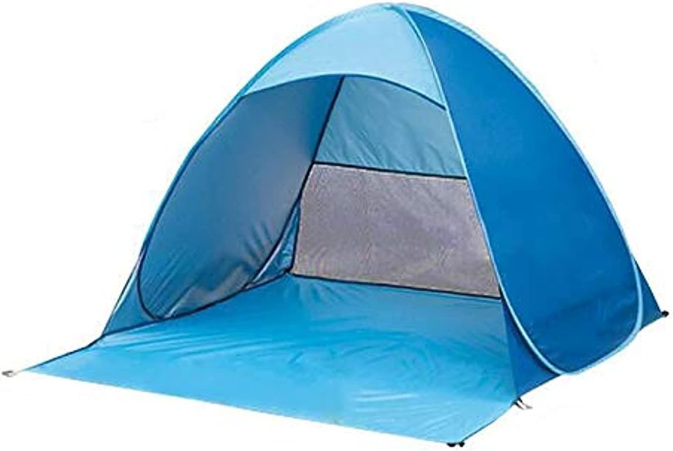 Automatic Pop-Up Beach Tent – 2-3 Person Foldable Sunshade, Waterproof Lightweight Tent with Fiberglass Poles, Quick Setup for Beach, Camping & Outdoor Adventures